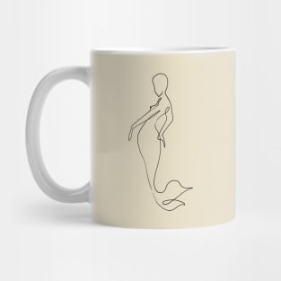 Pisces Celestial Line Art Mug